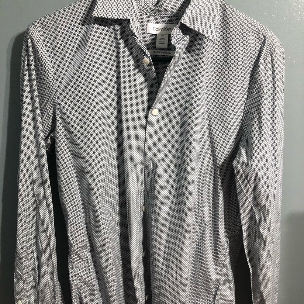 Calvin Klein collar shirt
